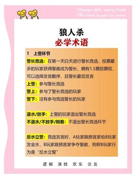 狼人杀发言要说什么[图2]